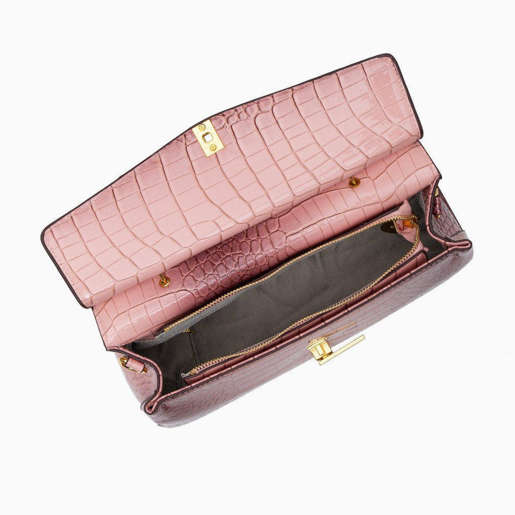 Elisa | Bolso Tote Efecto Cocodrilo