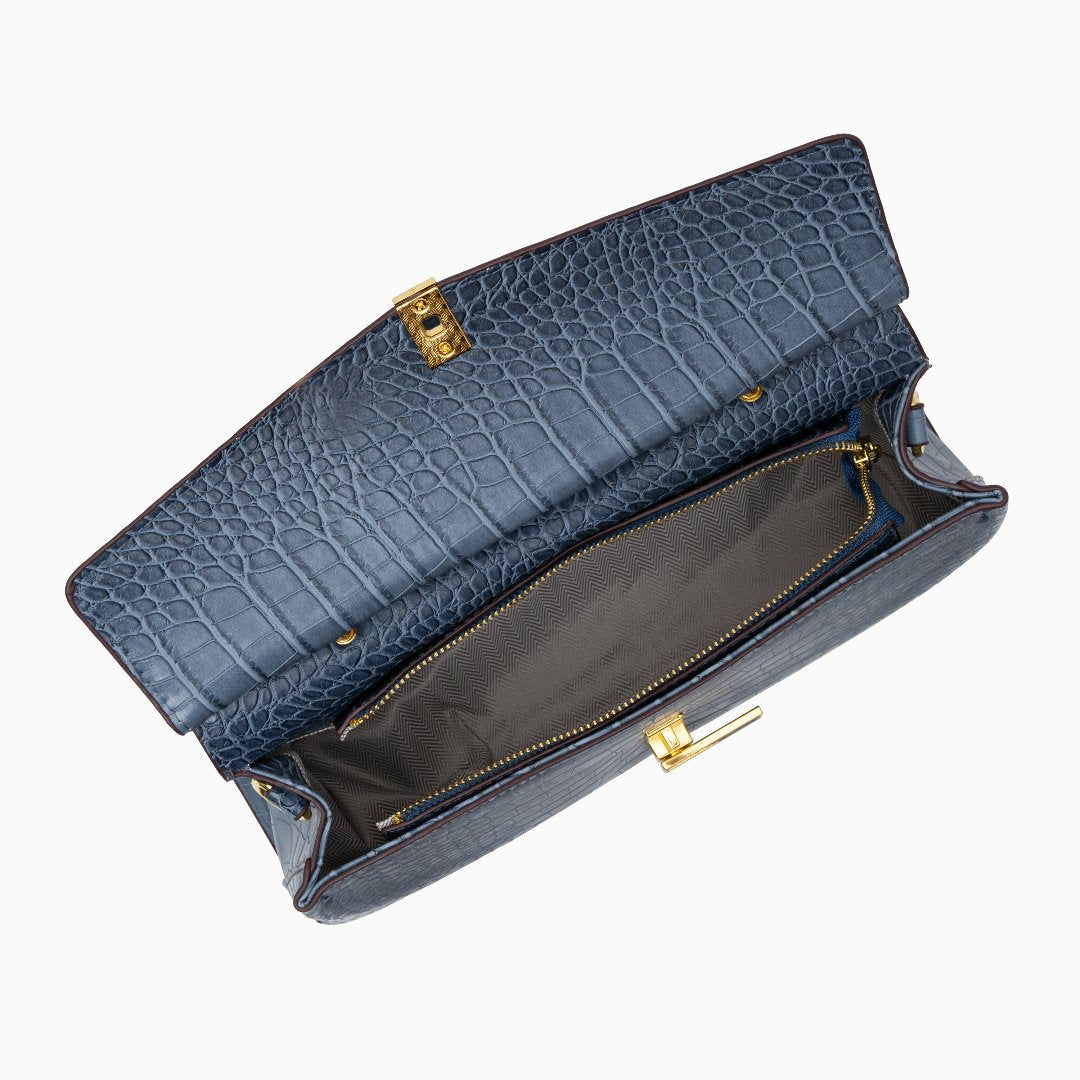 Elisa | Bolso Tote Efecto Cocodrilo