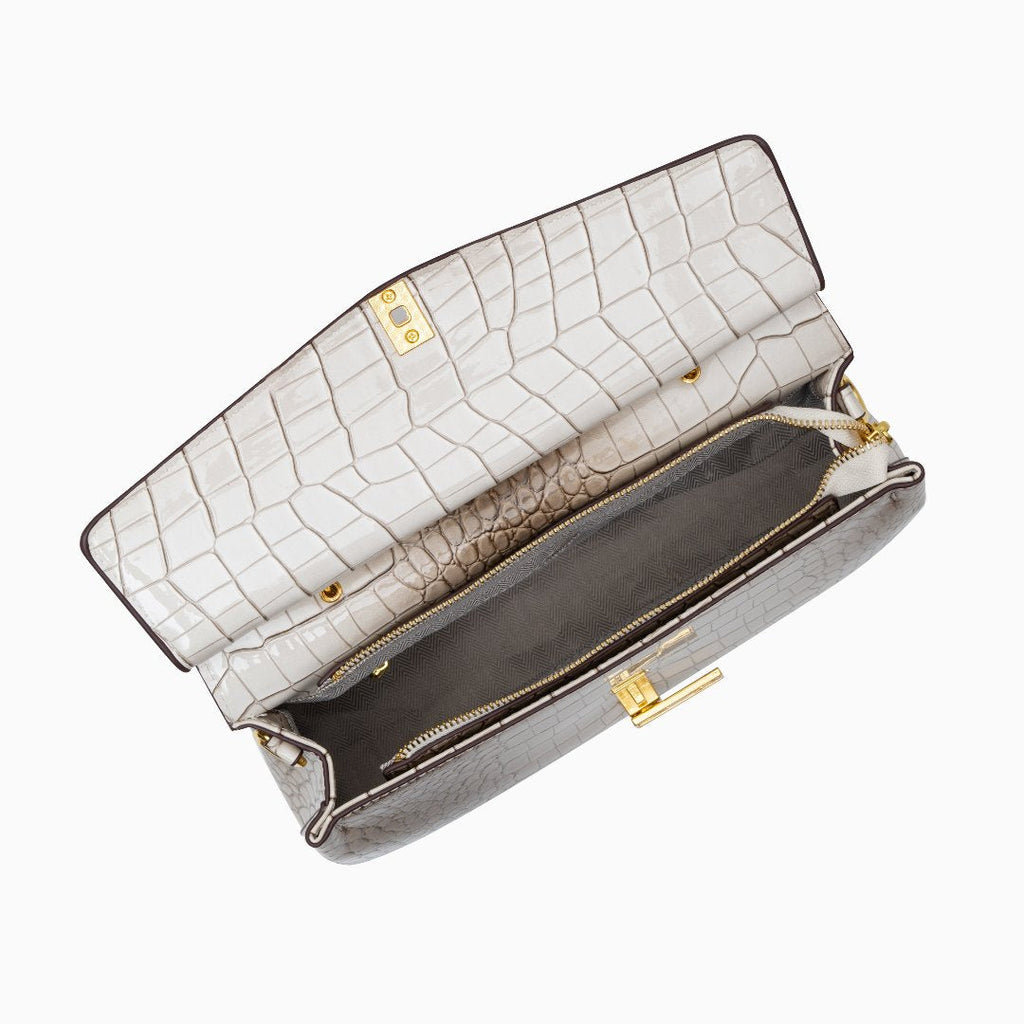 Elisa | Bolso Tote Efecto Cocodrilo