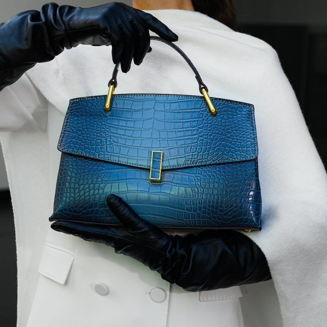Elisa | Bolso Tote Efecto Cocodrilo