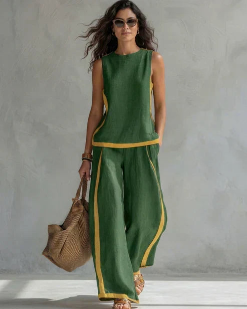 Leila™ | Conjunto de Dos Piezas Fluidas