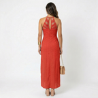 Valentina | Vestido Midi con Escote Cruzado