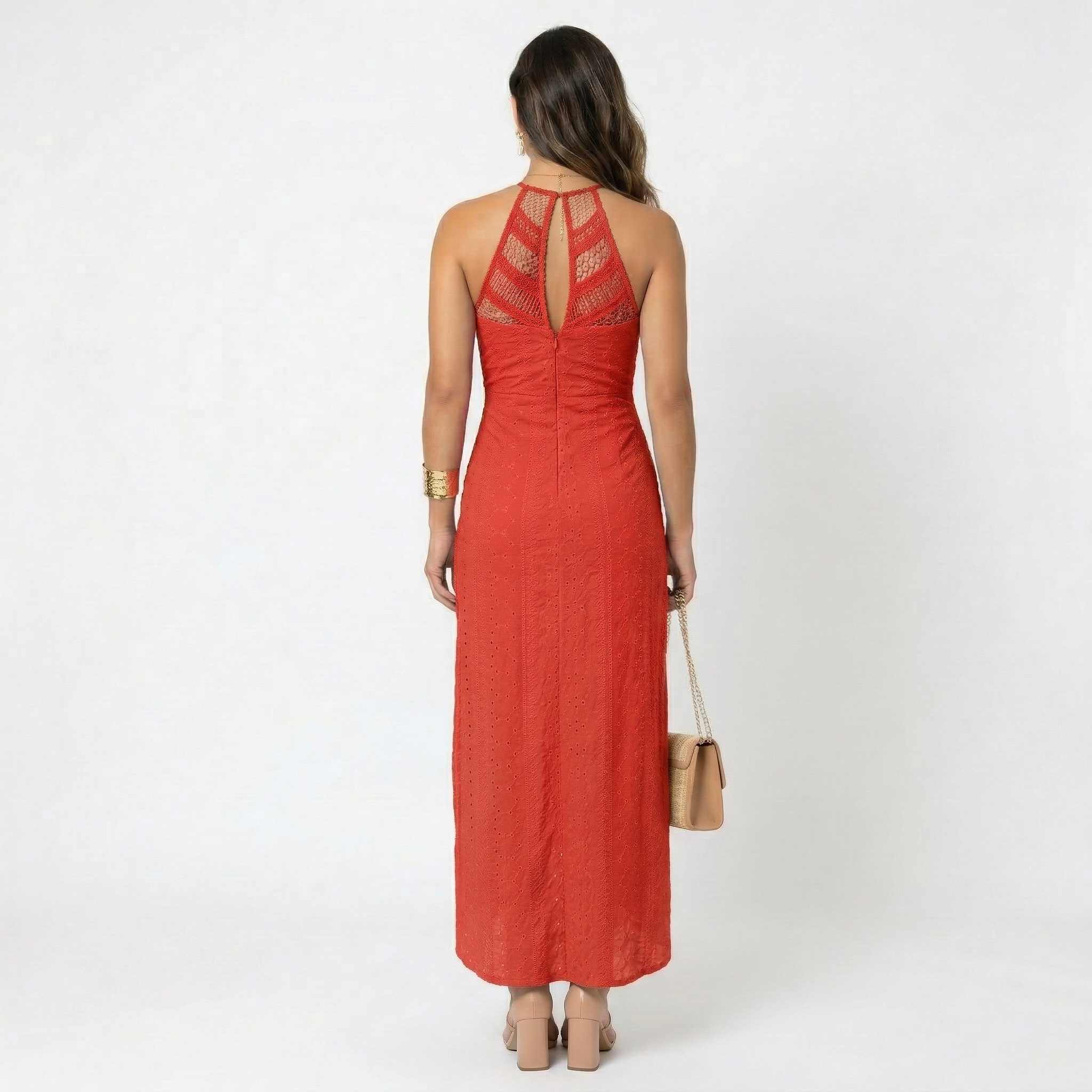 Valentina | Vestido Midi con Escote Cruzado