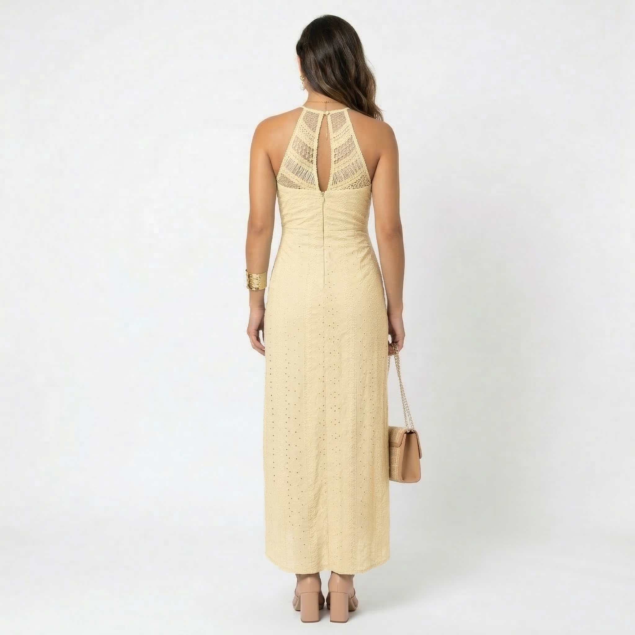 Valentina | Vestido Midi con Escote Cruzado