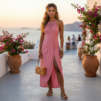 Valentina | Vestido Midi con Escote Cruzado
