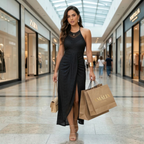 Valentina | Vestido Midi con Escote Cruzado