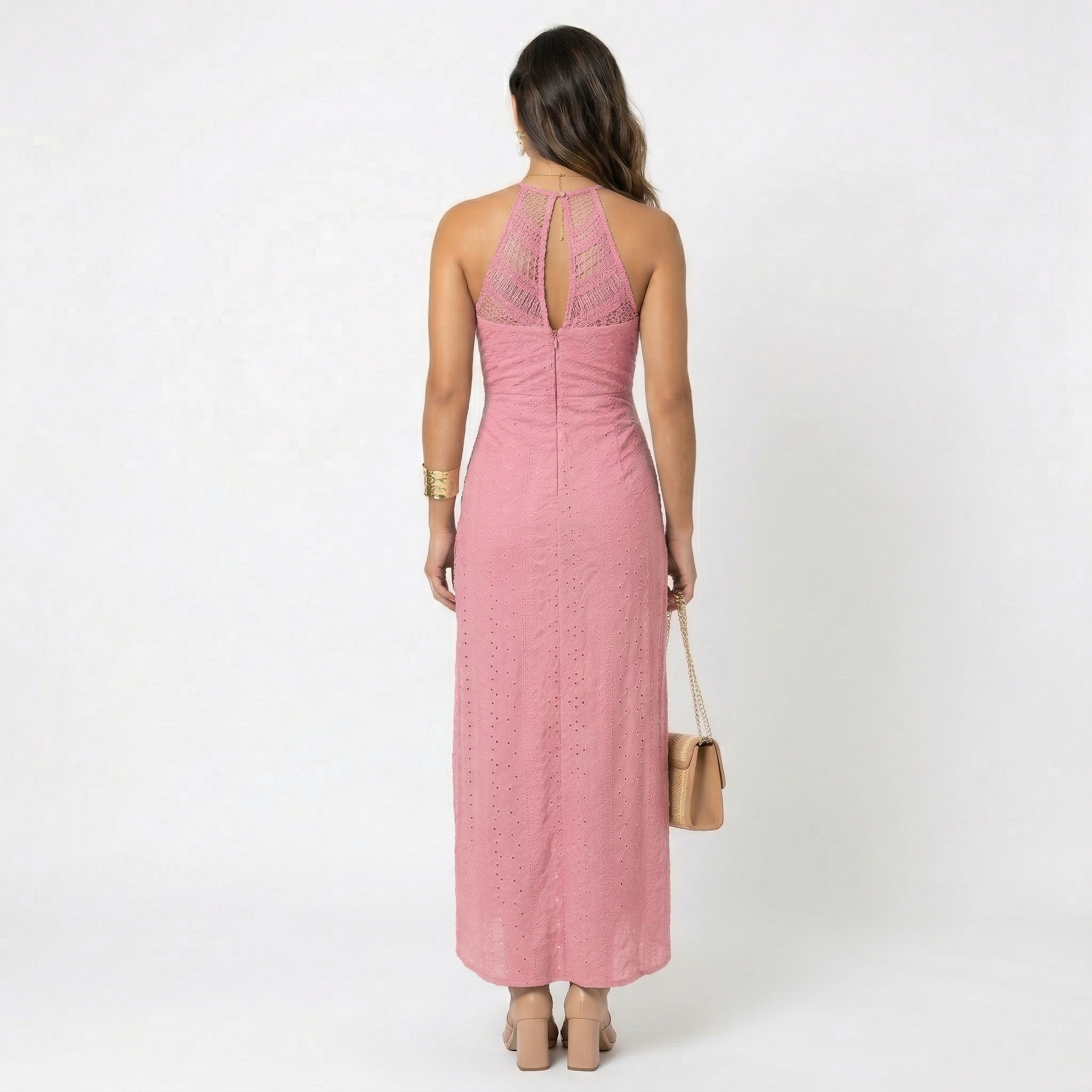 Valentina | Vestido Midi con Escote Cruzado