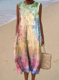 Lucienne | Vestido Midi Bohemio