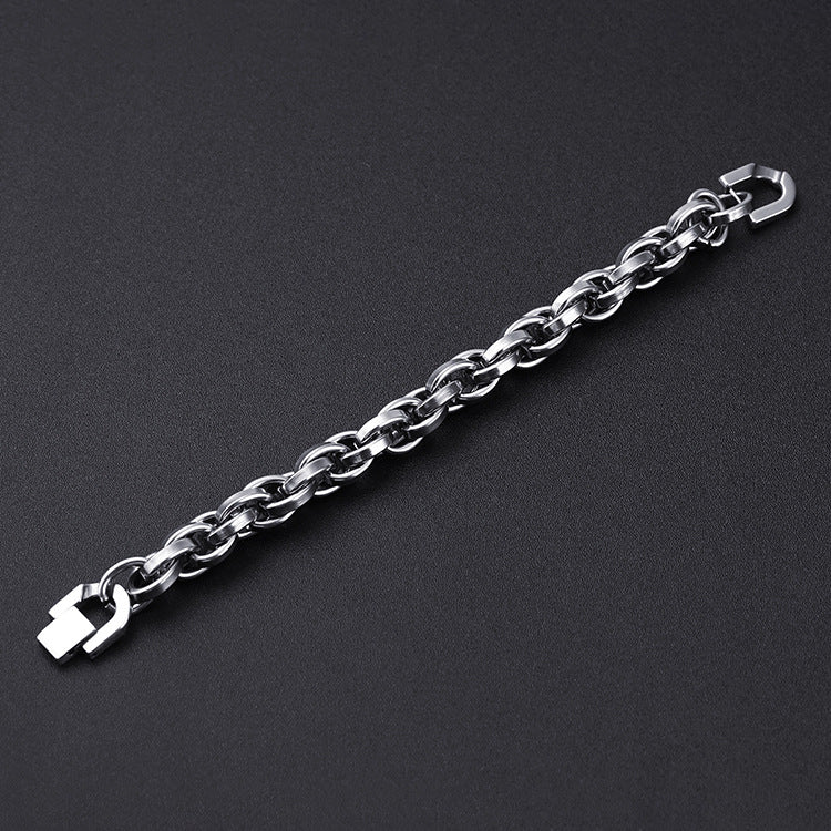 Pulsera Knox Riven | Oro Blanco