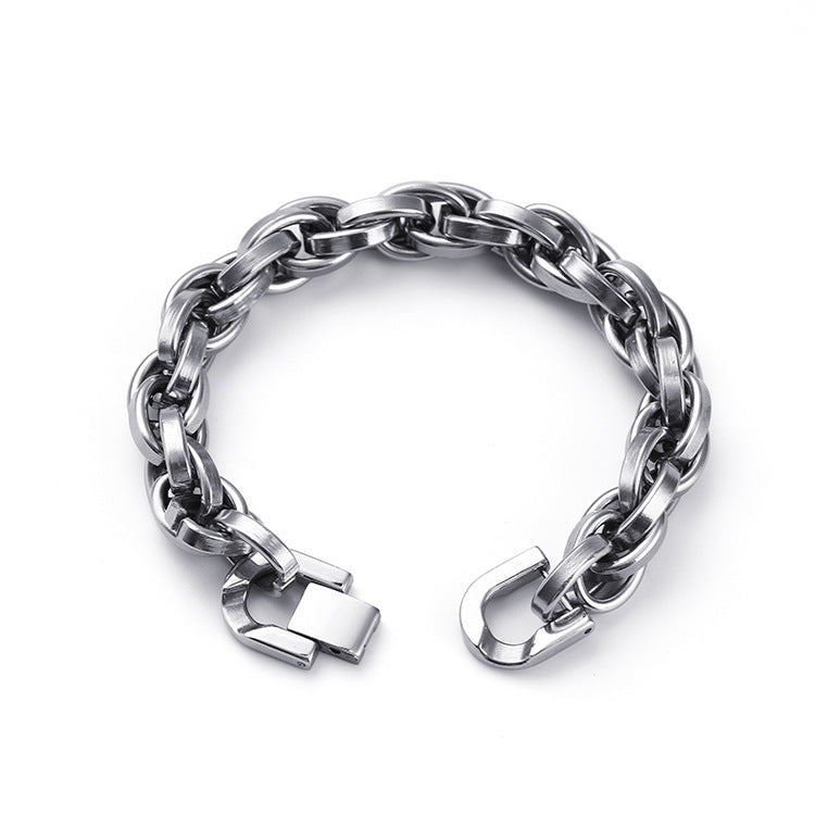 Pulsera Knox Riven | Oro Blanco