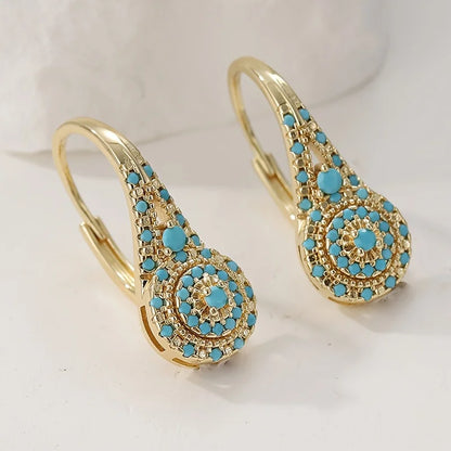 Pendientes de Perlas en Flor
