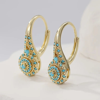 Pendientes de Perlas en Flor
