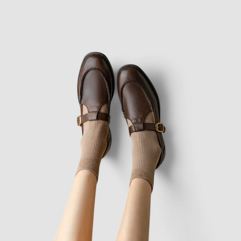 Carla™ | Orthopedic Square-Toe Mary Jane Shoes