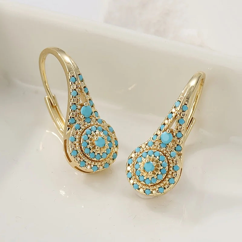 Pendientes de Perlas en Flor