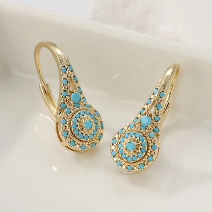 Pendientes de Perlas en Flor