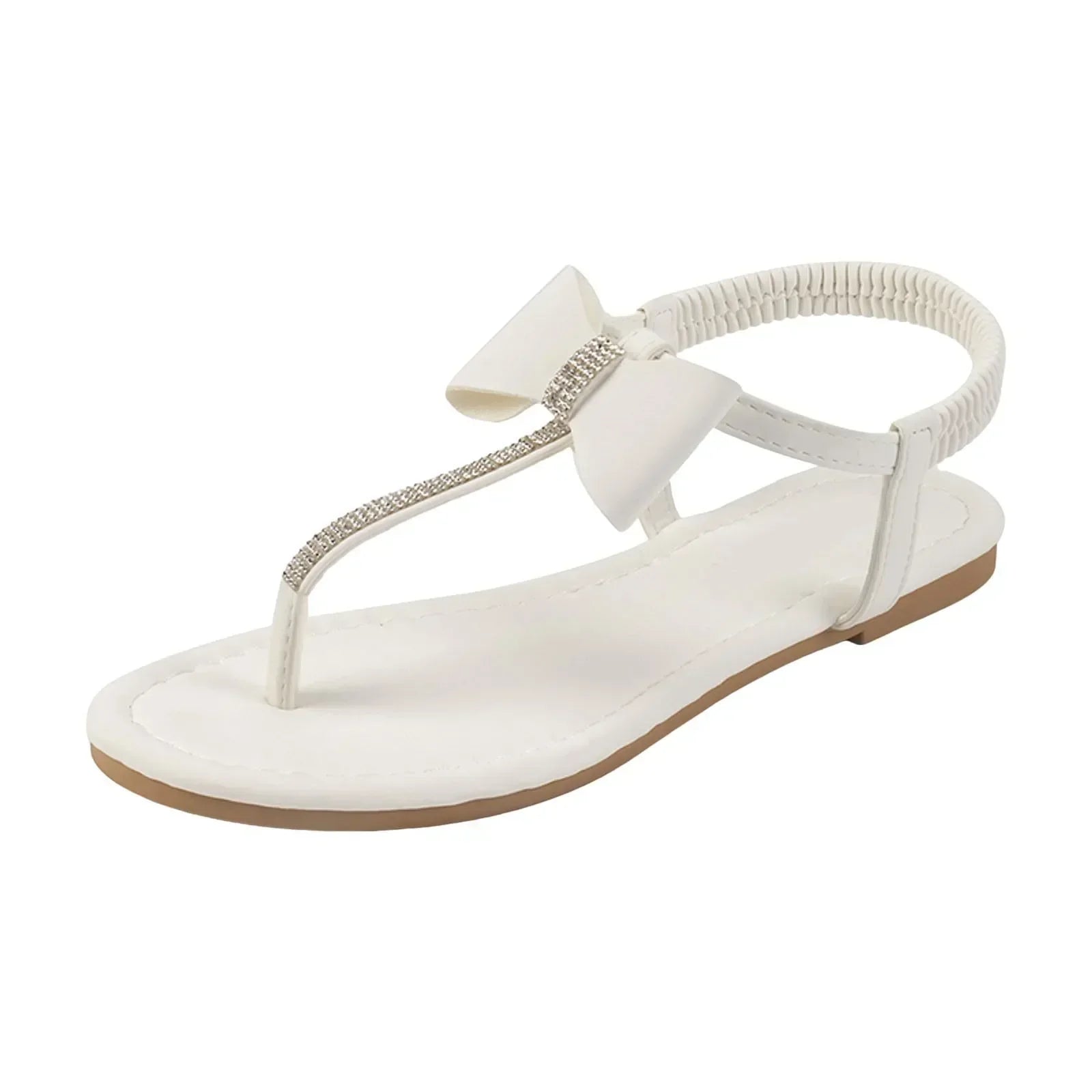 Antoinette | Women's Rhinestone Flat Sandals