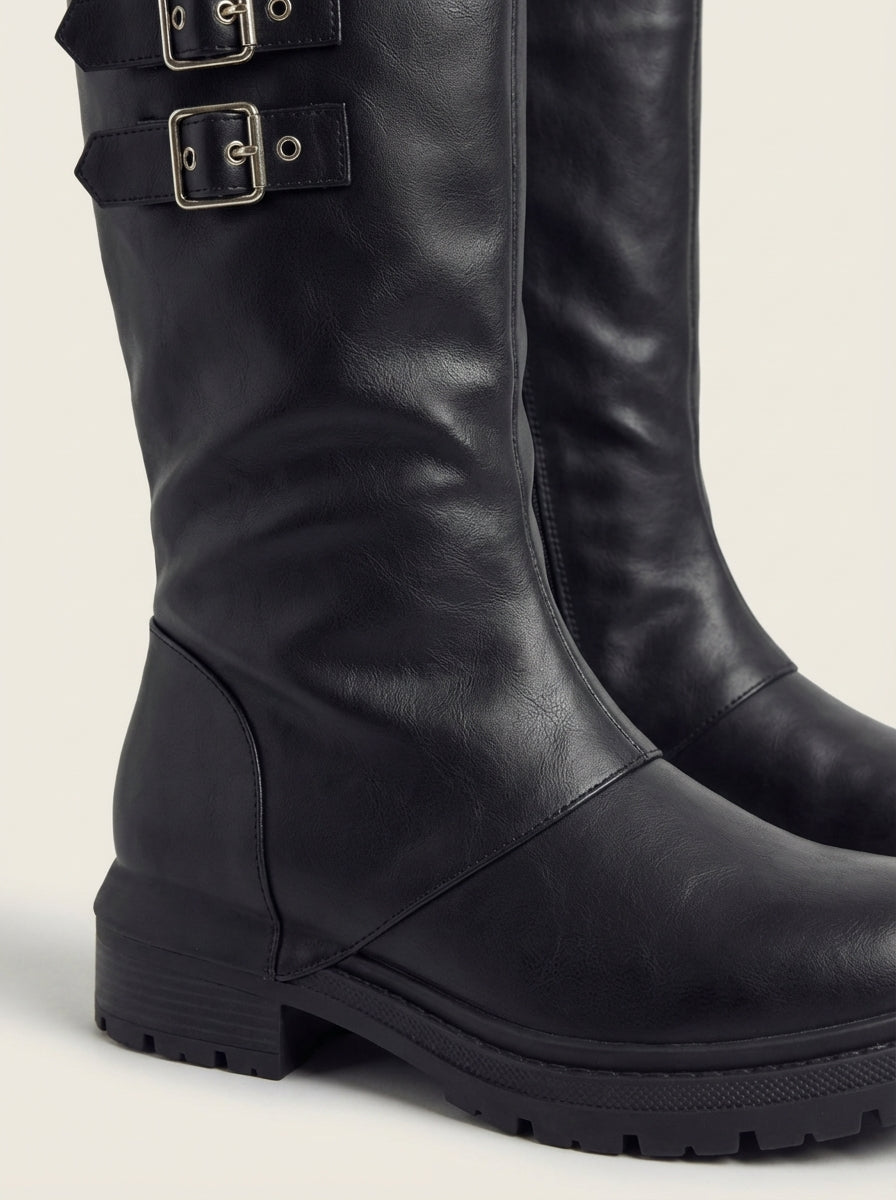 Marta | Botas Altas con Cremallera