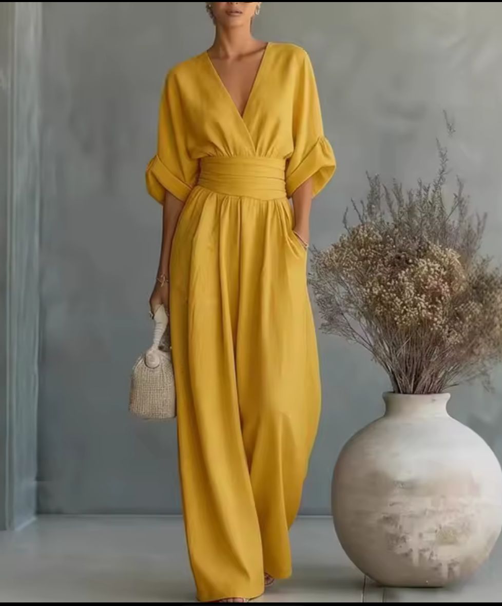 Risel | Mono Cruzado con Mangas Kimono