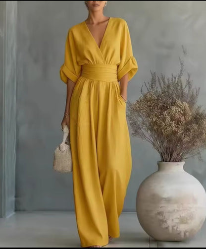 Risel | Mono Cruzado con Mangas Kimono