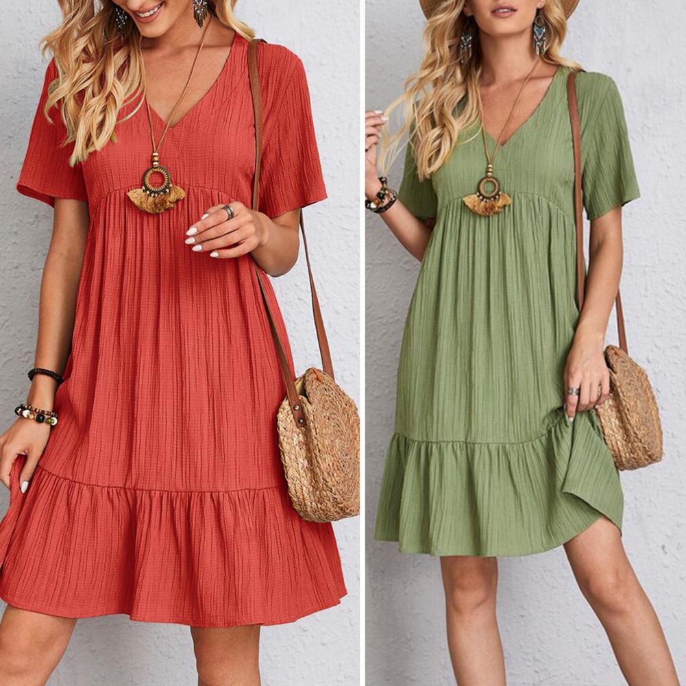 Kim™ | Elegant Dress with Belly Coverage