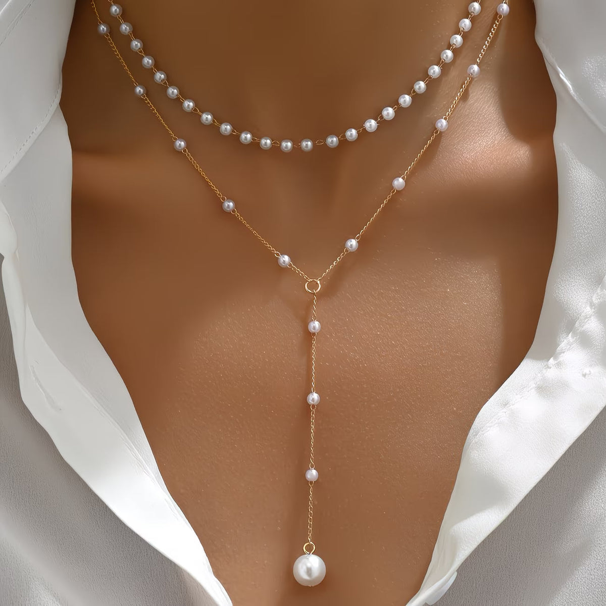 Collar de Perlas Graduadas