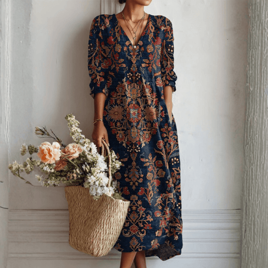 Adela™ | Vestido Floral con Encanto - Elena Duval