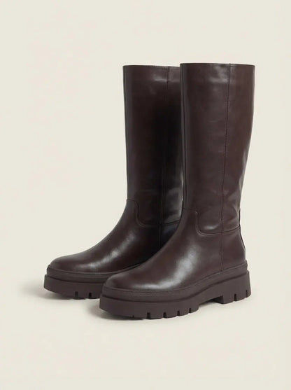 Adriana | Botas Altas Marrón - Elena Duval