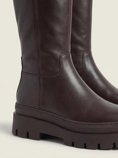 Adriana | Botas Altas Marrón - Elena Duval