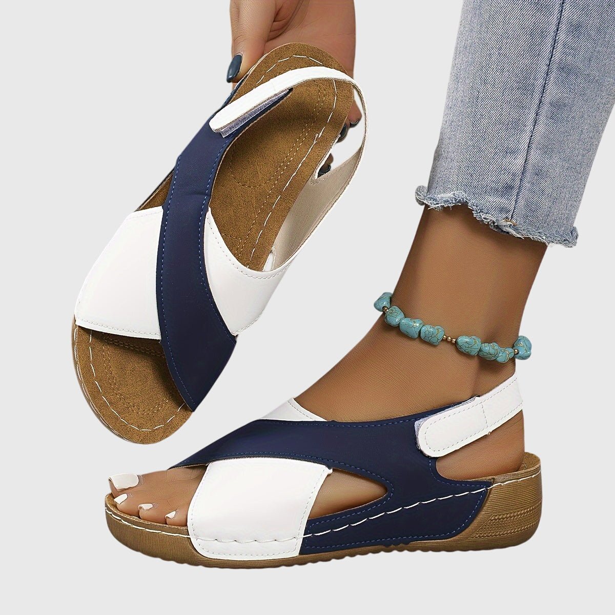 Ainsley | Sandalias Cómodas - Elena Duval