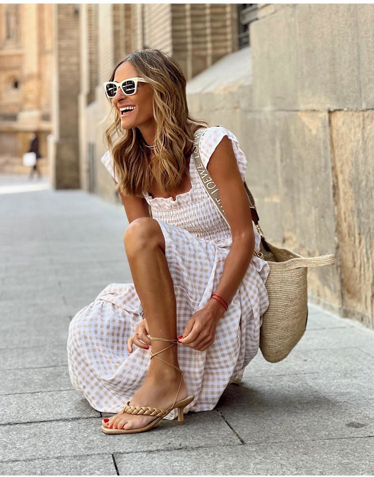 Alba | Vestido Bohemio de Verano - Elena Duval