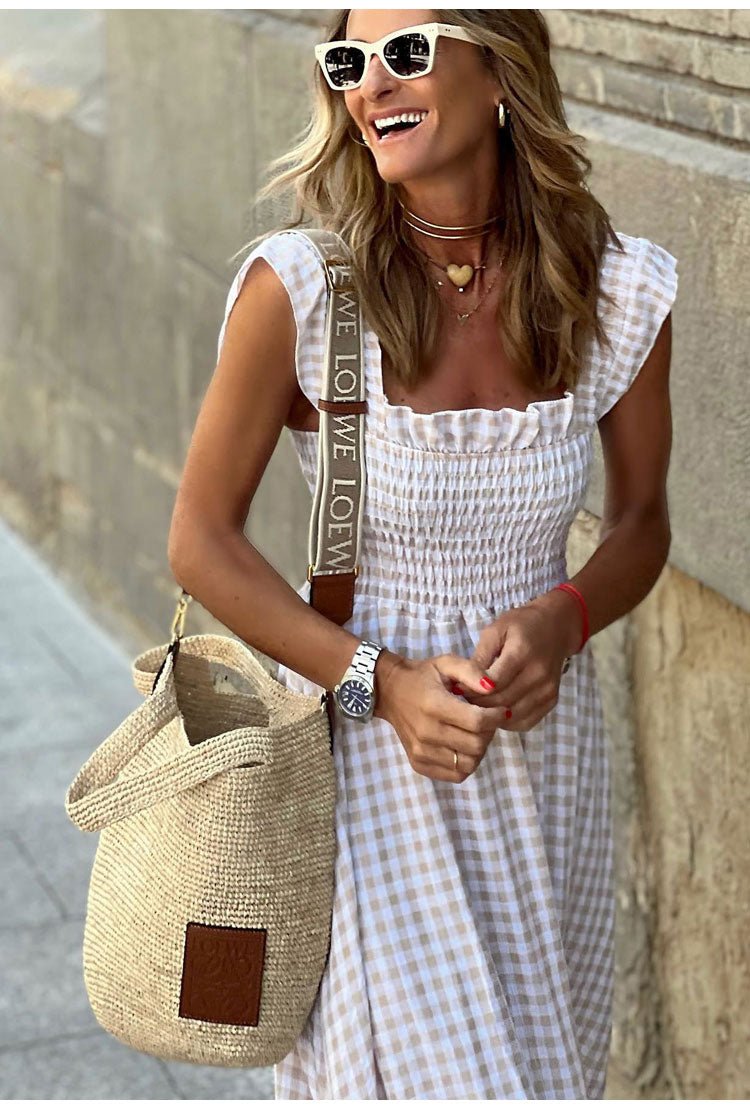 Alba | Vestido Bohemio de Verano - Elena Duval