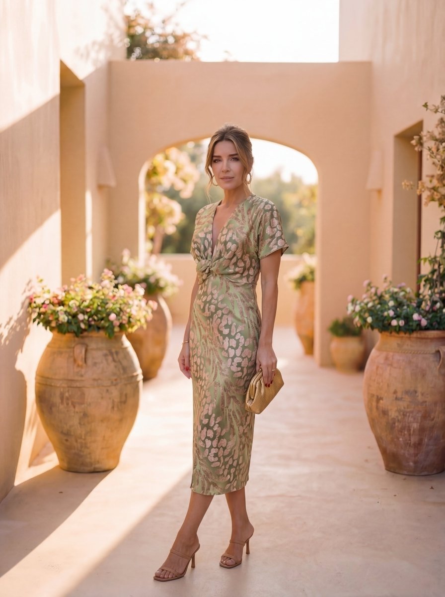 Antonella | Vestido Elegante de Tejido Ligero y Fluido - Elena Duval