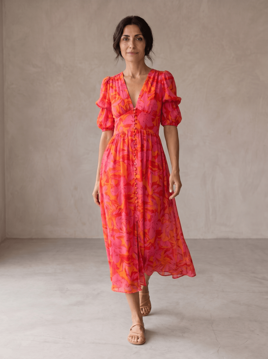 Armonía | Maxi Vestido Resplandor Solar - Elena Duval