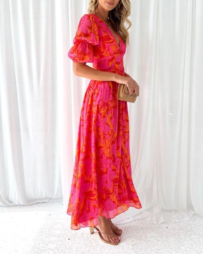 Armonía | Maxi Vestido Resplandor Solar - Elena Duval