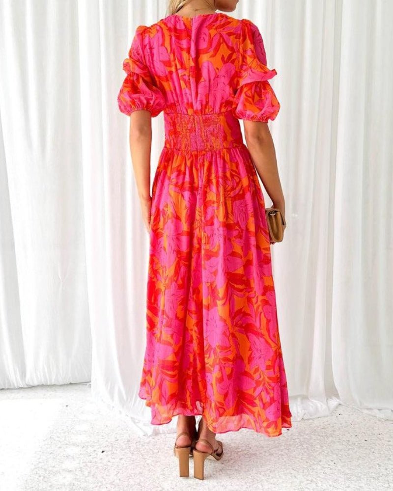 Armonía | Maxi Vestido Resplandor Solar - Elena Duval