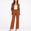Artemisia | Women's Blazer and Straight-Leg Pants Set