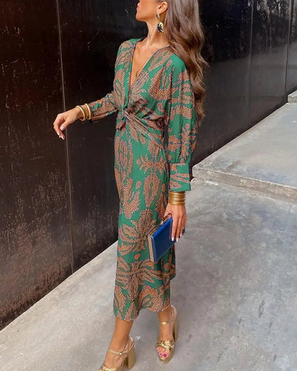 Aubrey | Vestido Maxi Corte A para Bodas - Elena Duval