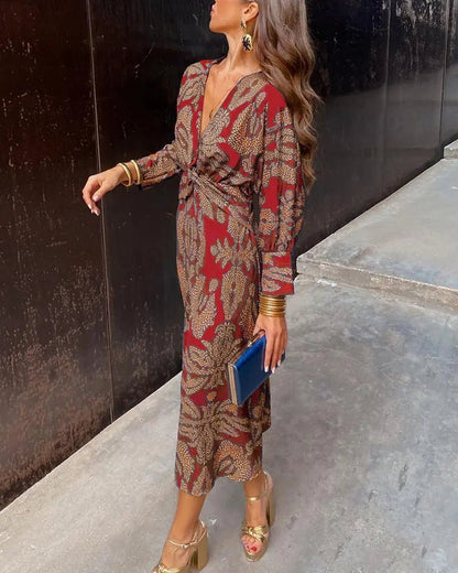 Aubrey | Vestido Maxi Corte A para Bodas - Elena Duval