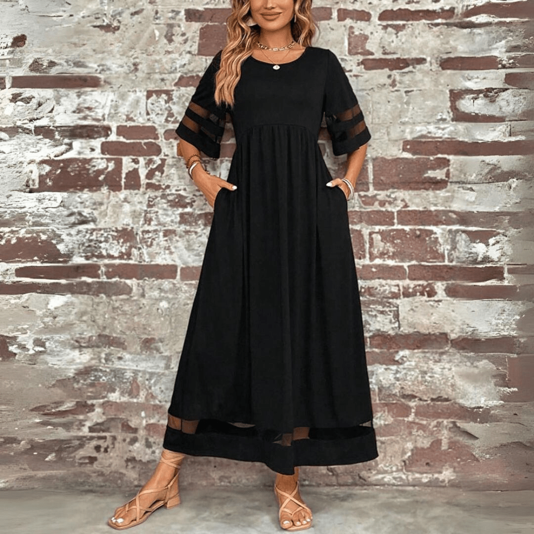 Auris | Vestido Midi Favorecedor - Elena Duval
