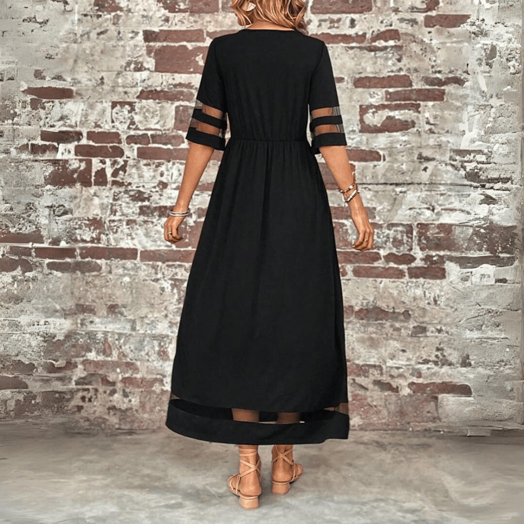 Auris | Vestido Midi Favorecedor - Elena Duval