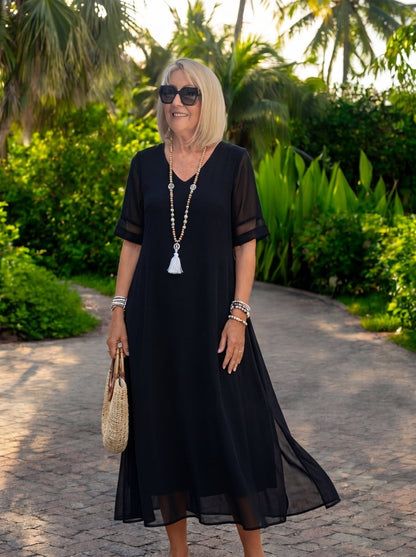 Auris | Vestido Midi Favorecedor - Elena Duval