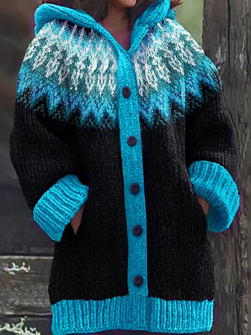 Adeline™ | Casual Hooded Cardigan