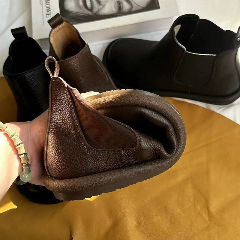Nora™ | Slip-On Boots – Effortless Comfort, Modern Simplicity