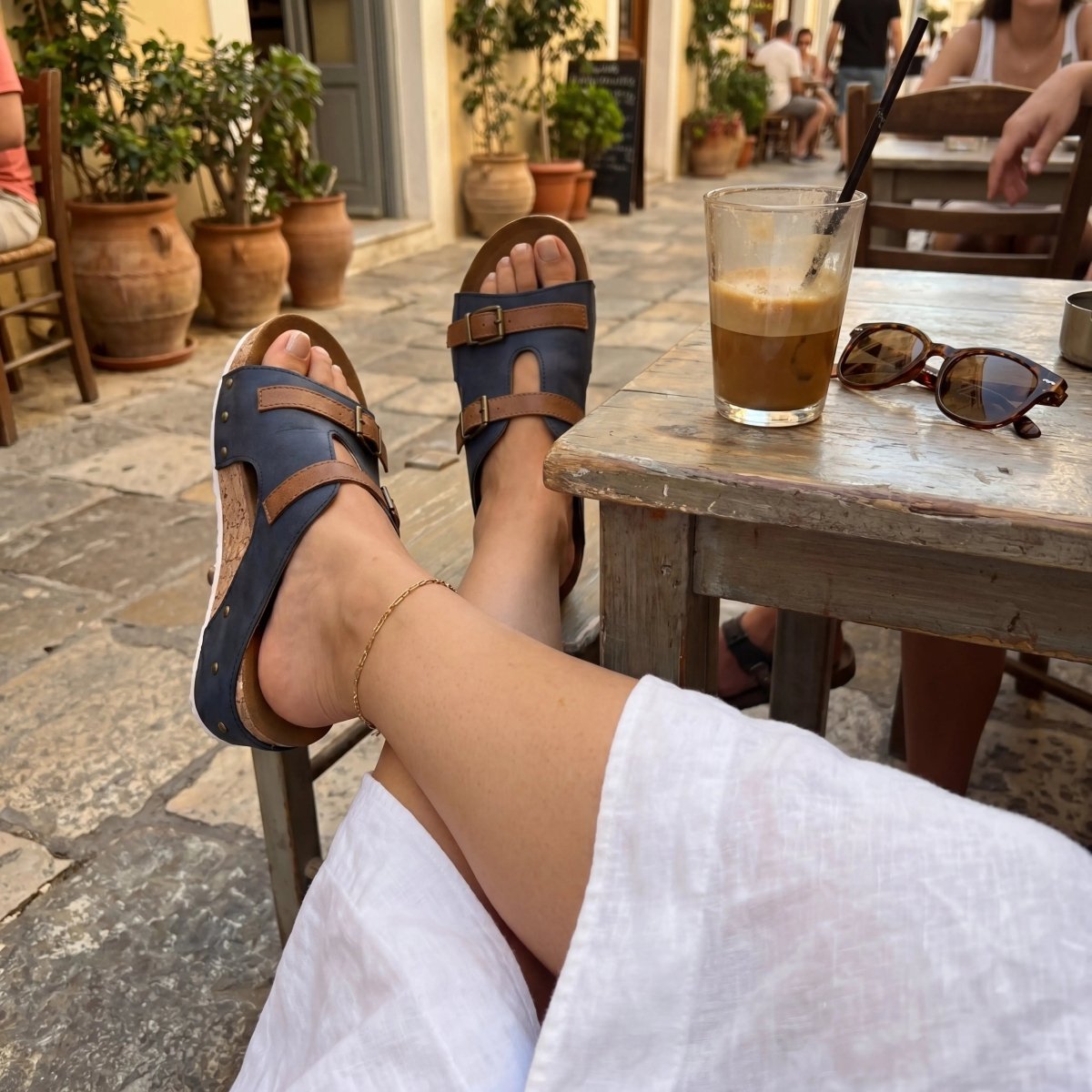 Brisa | Sandalias de Cuña - Elena Duval