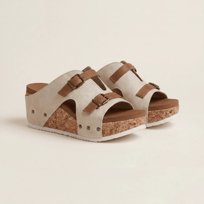 Brisa | Sandalias de Cuña - Elena Duval