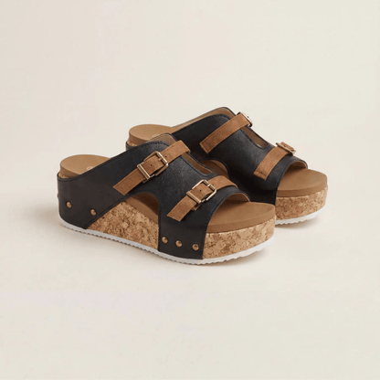 Brisa | Sandalias de Cuña - Elena Duval