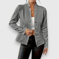 Briseis | Women's Mock Neck Cable Knit Sweater Top