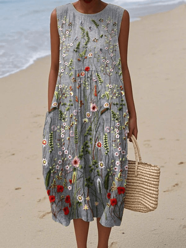 Cara | Vestido Midi Silvestre - Elena Duval
