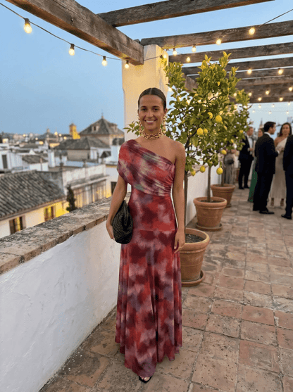 Carla | Vestido maxi elegante y sencillo - Elena Duval