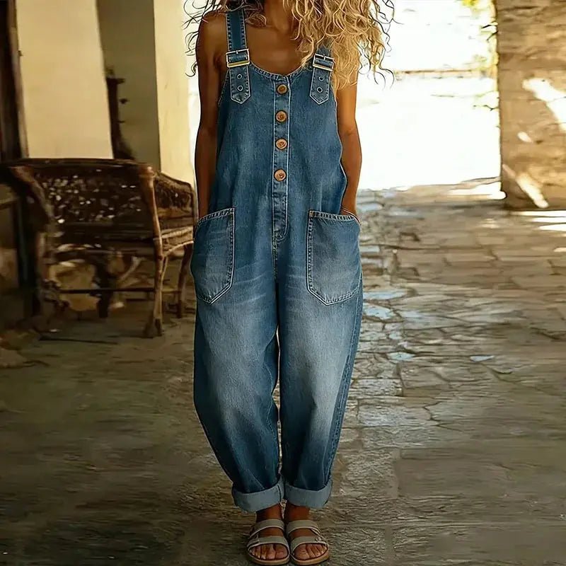 Carmen | Jumpsuit Vaquero Vintage - Elena Duval